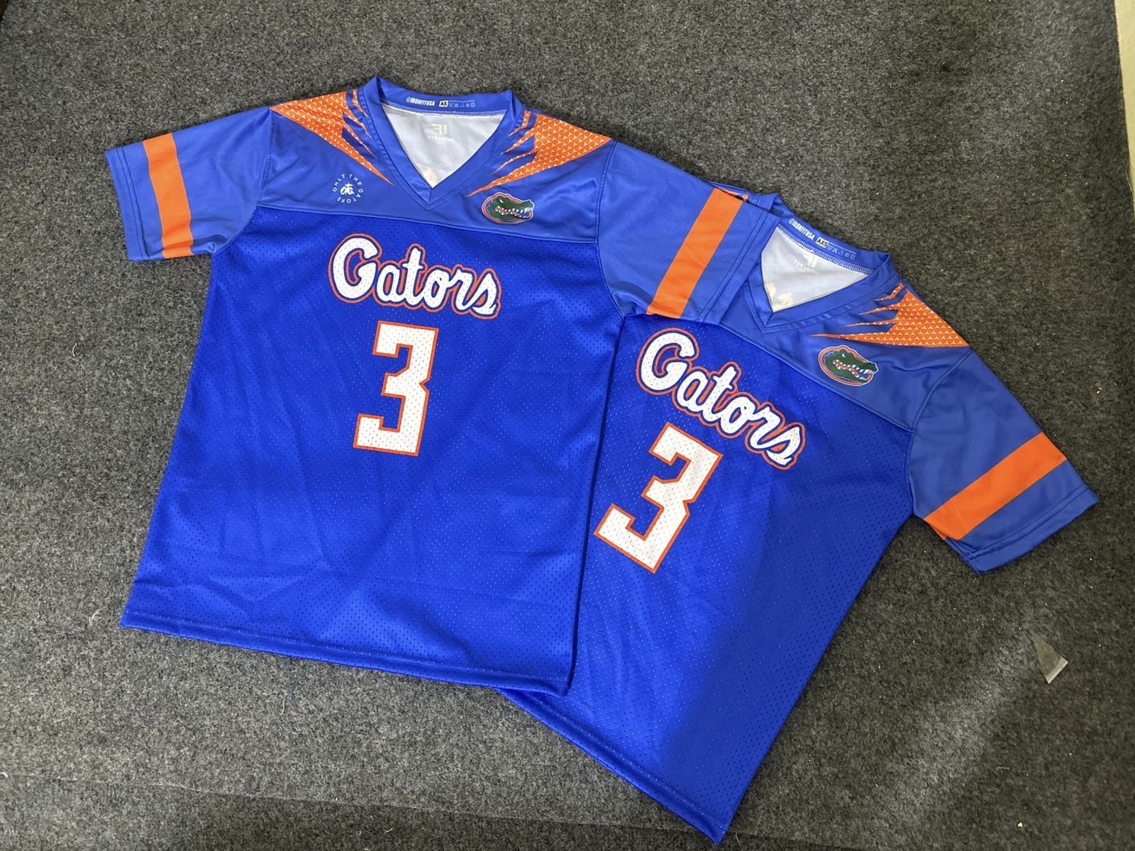 Gators custom football jerseys #3